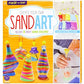 Made By Me Create Your Own Sand Art, 4 Sand Bottles & 2 Pendent Bottles with 8 Bright Sand Colors, Designing Tool & More, Great