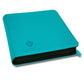 Card Guardian - 12 Pocket enhanced Binder with Zipper for 480 Cards Trading Card Games TCG (Teal)