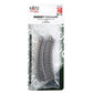 Kato USA Model Train Products UNITRACK Compact Tracks (4-Piece), 150mm/(6'') Radius/45-Degree
