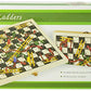 CHH Games Folding Wooden Snakes and Ladders Game - Brown, Model CHH1158, Classic Family Fun