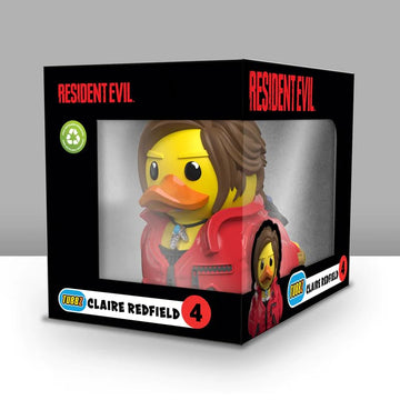 TUBBZ Claire Redfield Collectible Vinyl Duck Figure - Boxed Edition, Official Resident Evil Merchandise