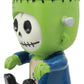 Ebros Frankie The Frankenstein Furrybones Figurine Small 3 Inch Tall Furry Bones Skeleton Monster Decor Statue As Halloween Gothic Fun Zombie Furry Bones Collectible