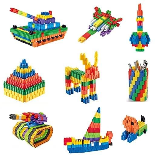 100 Pcs Building Construction, Flour Puzzle, Learning Toy/Educational Toy/Non Toxic Building Construction/Building Puzzle (277)