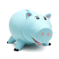 Hamm Piggy Bank, Cute Plastic Coin Bank For Boys And Girls, Unbreakable Pig Money Bank For Kids Gift (Blue)