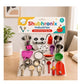 Shubhronix Industries Kids Kitchen Play Set, Stainless Steel Utensils with Gas Stove, Pots, Pans and Accessories, for Ages 3+