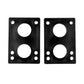 Enakshi 1 Pair Replacement Spare 8mm/ 0.3 inch Black PE Longboard & Skateboard Risers Shock Pads Sporting Goods | Outdoor Sports
