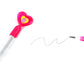 TINYMILLS 24 Pcs Cupcakes Happy Birthday Pencils Multi Point Stackable Pencil with Eraser for Party Favors Goodie Bag Stuffers