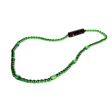 Blinkee Led Necklace With Green Beads