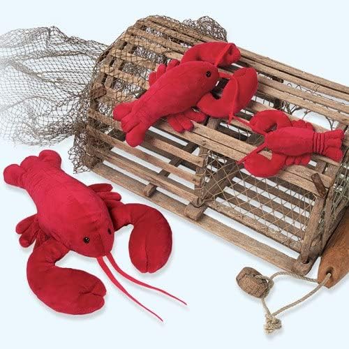 Mary Meyer Stuffed Animal Soft Toy, Lobbie Lobster, 17-Inches