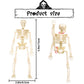 Dulefun 8Pcs Skeletons Halloween Decorations 6 Inch Small Skeletons Figurines Mini Skeletons For Halloween Indoor Outdoor Gravey