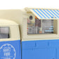 Motormax Volkswagen Type 2 (T1) Pickup Food Truck Cream And Blue 1/24 Diecast Model Car