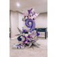 Purple 9 Balloon, Number Balloon 40 Inch, Purple Party Decorations, Giant Birthday Decorations For 9Th 19Th 29Th 90Th, Number 9