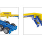 Siku 1805, Lorry with New Holland Tractors, 1:87, Metal/Plastic, Yellow/Blue, Multifunctional