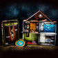 ThinkFun Escape the Room: The Cursed Dollhouse - Escape Room Experience for Ages 13+, Small Multi-Color Game (7353)