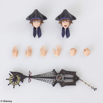 Square Enix Kingdom Hearts Iii - Bring Arts (Sora Pirates) Action Figure (15Cm)