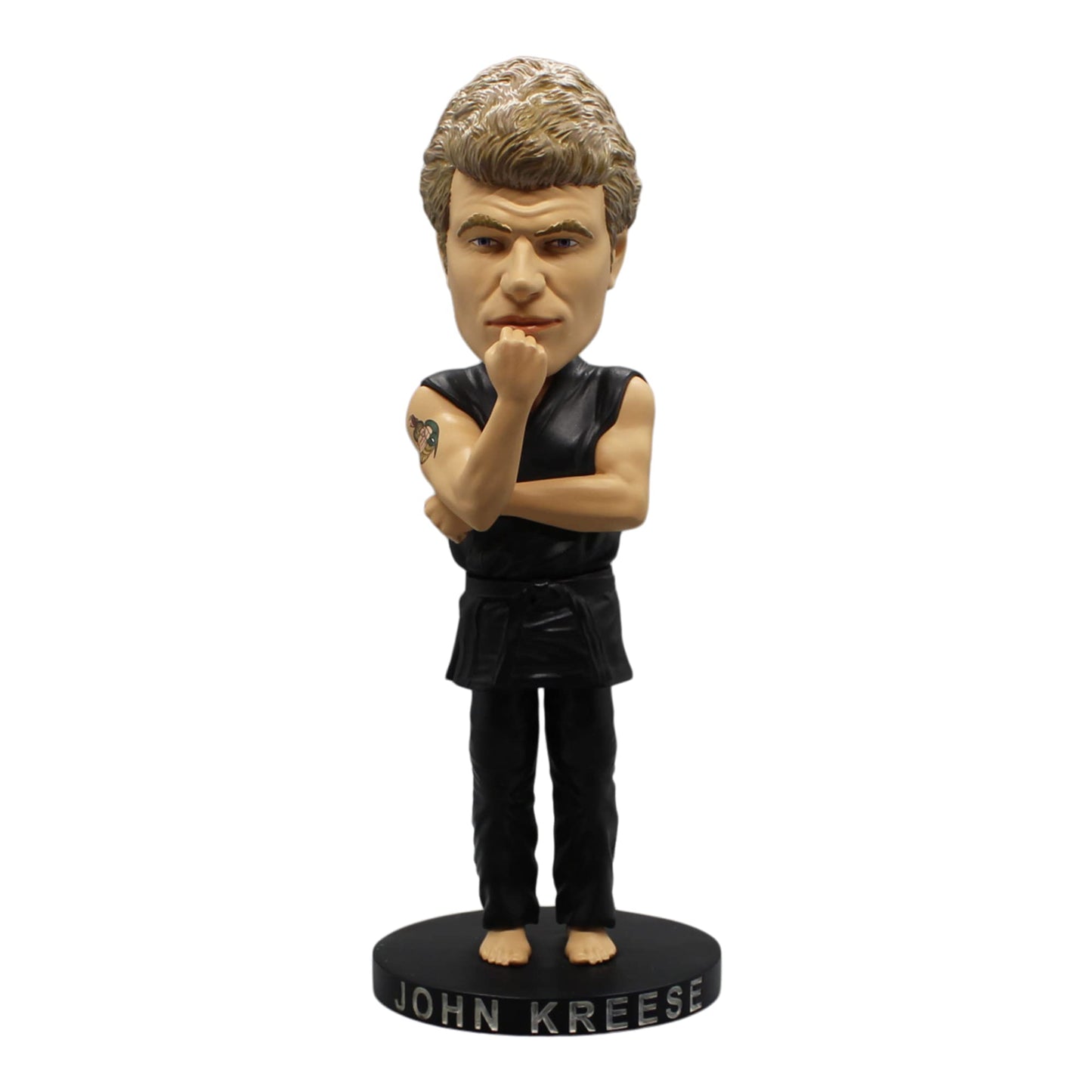 Icon Heroes Karate Kid John Kreese Bobblehead, 8 Inch, Multicolor, Plastic, Model IH311625
