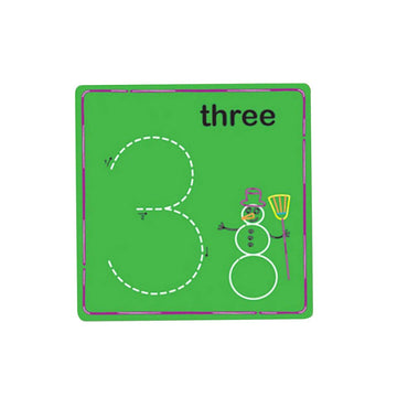 Wikki Stix Alphabet With Upper & Lowercase And Numbers & Counting Cards - 53 Pieces
