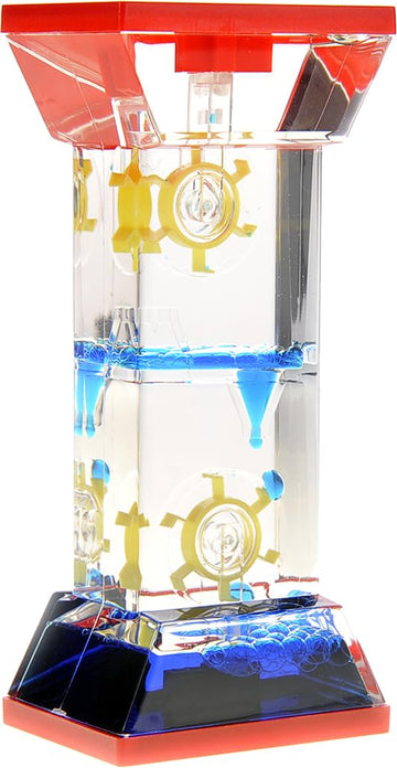 Powertrc Liquid Motion Bubbler Sensory Fidget Toy For Desk Tops | Calming And Relaxing Adhd, Anxiety, And Autism Toy For Kids And Adults | Handheld Water Game