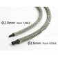 Tamiya 1/24 Braided Hose 2.6Mm Tam12663 Plastic Accessories Car