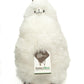 AlpacaNext Llama Stuffed Animal - 12 inch. Cute  Soft and Cuddly Alpaca Plush Toy Handcrafted on Real Alpaka Natural Fur  (12 inches  White)