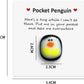 A Little Pocket Penguin Hug,Mini Cute Pocket Penguin Hug Animal Decoration Special Encourage Birthday Wedding Party Valentines P