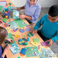 Fun Express He Lives! Jesus Make a Sticker Scenes for Easter (Set of 12) Sunday School and Religious Supplies