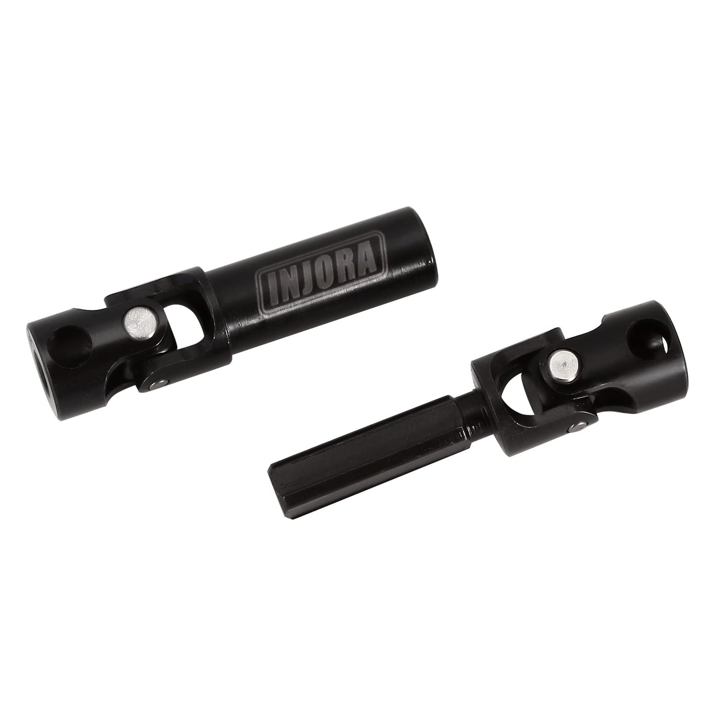 Injora 20G Steel Front Rear Center Drive Shaft For Scx24 Gladiator Dodge Power Wagon Axial Upgrade Parts 1/24 Rc Crawler Car,2Pc