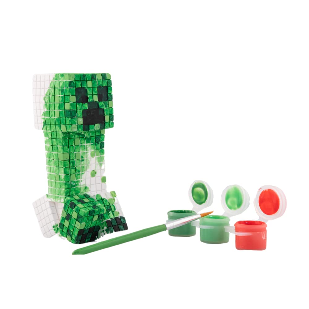 Innovative Designs Minecraft Paint Your Own Figurines Arts and Crafts Set for Boys Girls