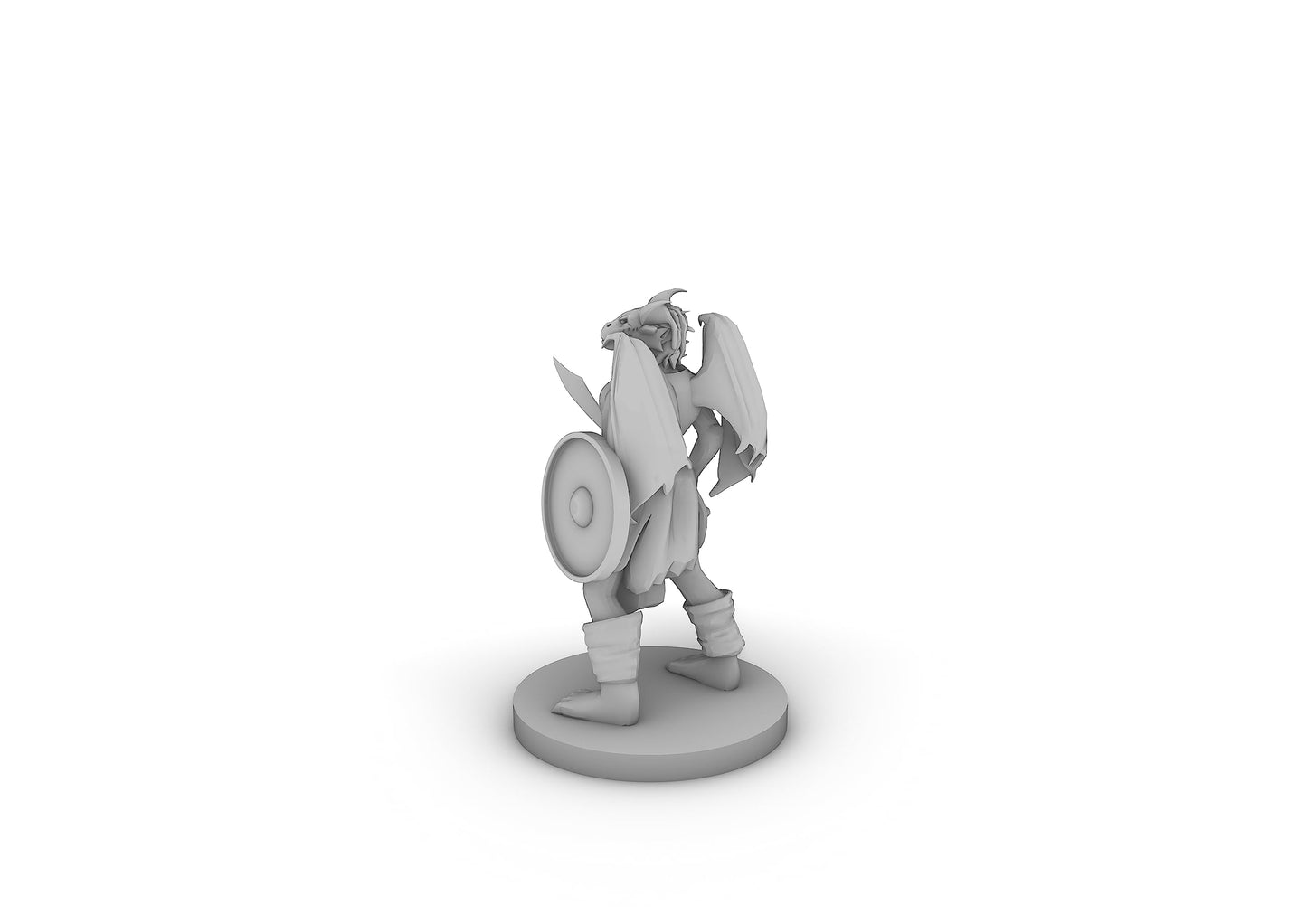 Female Dragonborn Druid Tabletop Dnd Gaming Miniature