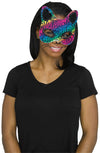 Cat Masks With Tattoos Rainbow