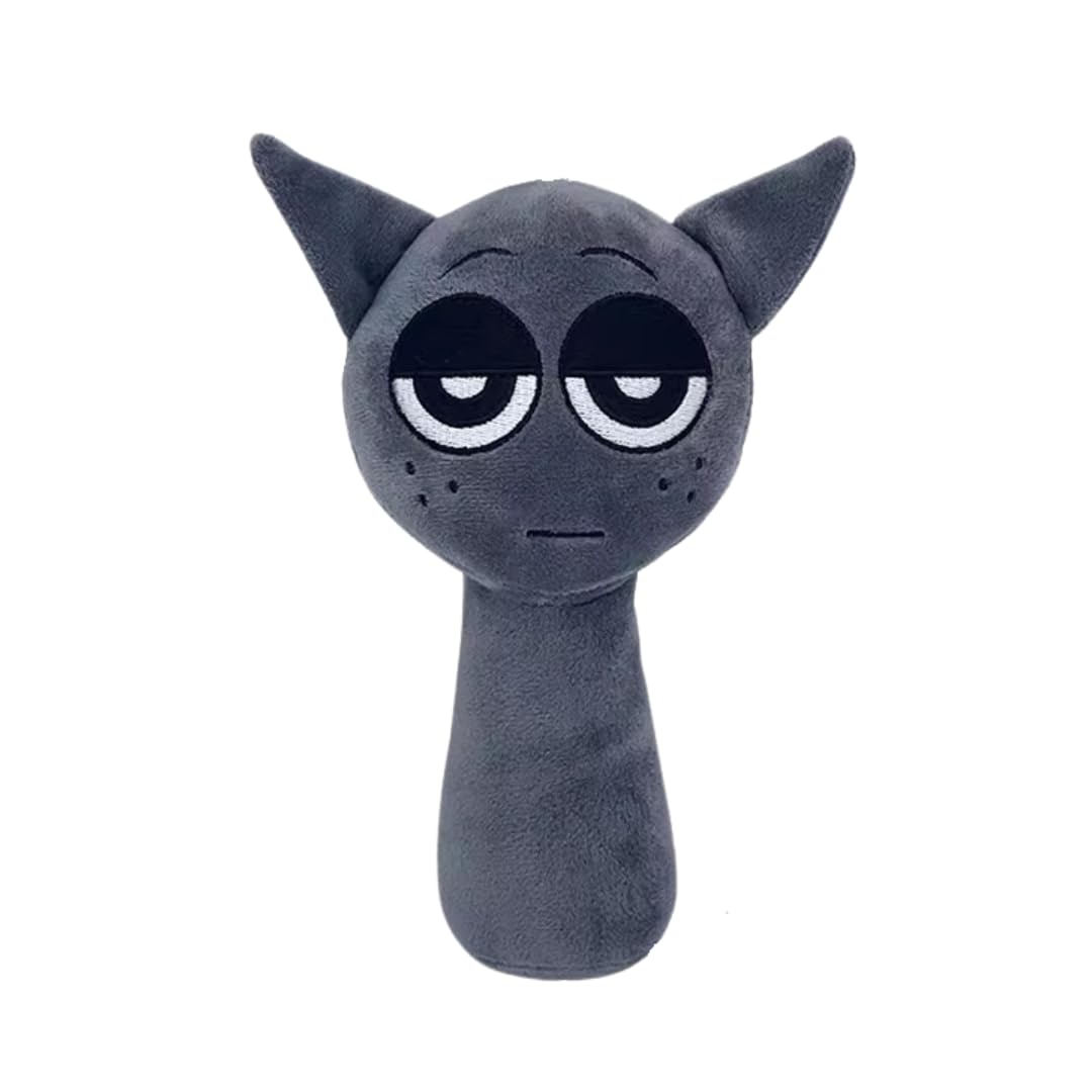 TechMax Solution Grey Sprunki Plush Toys
