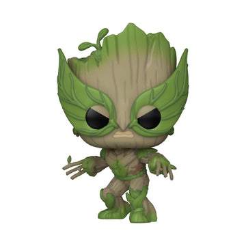 Funko POP! Marvel Wolverine Groot Shorts Collectible Vinyl Figure - Multicolor - Model 79519 - Official Merchandise for Kids & Adults