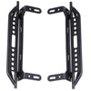 HobbyPark Metal Side Pedal Step Running Boards Foot-Plate for Traxxas TRX4 Trx-4 1/10 RC Crawler Body Shell Accessories (Black)