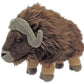 Wild Republic Musk Ox Plush Toy, 12 Inches, Cuddlekins, Polyester Stuffed Animal, Model 19359, Perfect Gift for Kids