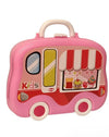 Portable Kids Kitchen Playset, Little Chef Cooking Set in Carry Case, Pretend Play Educational Toy for Boys and Girls Ages 3+