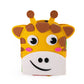 Oncarnival Kids Book Toy For Baby|Giraffe 3D Fabric Busy Book For 3 Year Old Boys/Girls|Sensory Activity Fine Motor Skill Presch