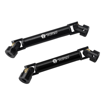 Tcrc 8Pcs Brass High Clearance Chassis Suspension Links Rod Linkage Set For Axial Ax24 Xc-11/24 Rc Crawler Car Upgrade Parts,Bla