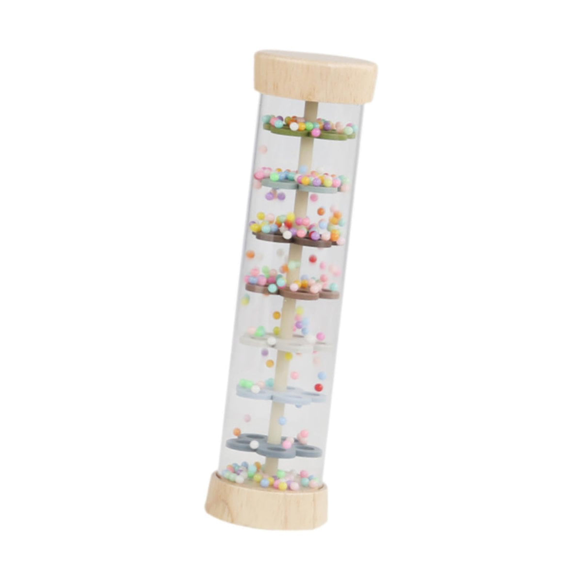 BnfBeaded Rainmaker Rainfall Rattle Tube Rain Sound Toy For Kids Boy Girl Light Color|Baby | Toys For Baby | Developmental Baby 