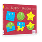 Toykraftt Super Shapes 2Piece Jigsaw Puzzle For Kids  Montessori Educational Toys For 3 Year Old & Puzzle Game For Boys & Girl