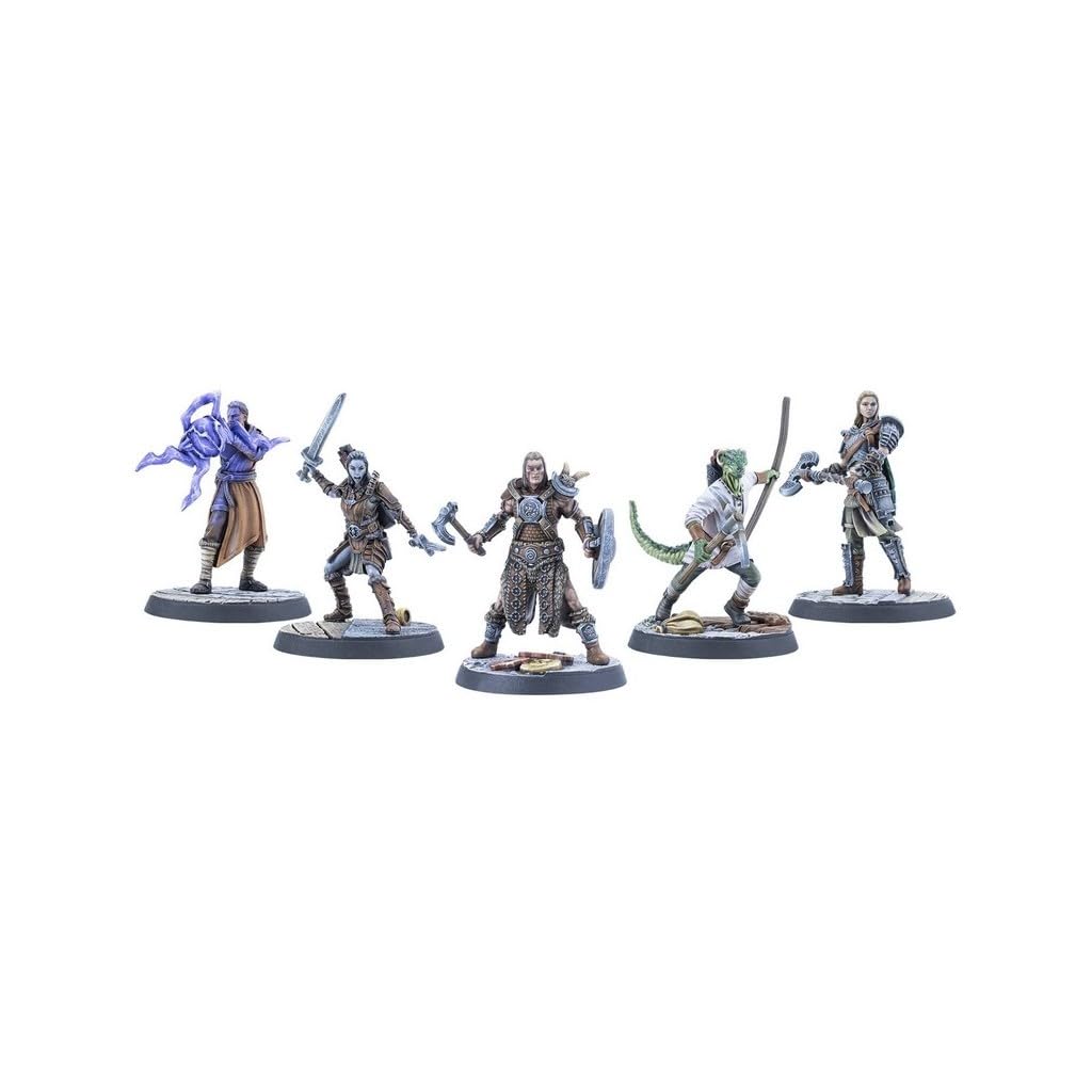 Modiphius Elder Scrolls Call to Arms - Adventurer Followers - Resin Black