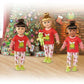 My Life As Grinch Sleepover 18 Inch Doll Christmas Holiday Collectible W/Bonus (Brunette/Green)