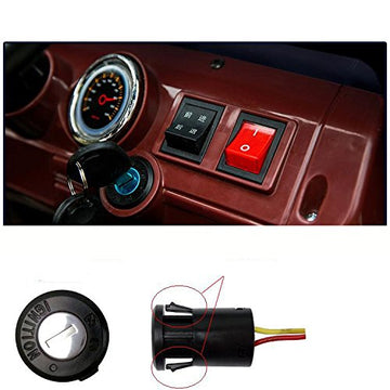 Key Switch Start Power Electric Door Lock Accessory For Kids Ride On Car Children Electric Ride On Toys Replacement Model J