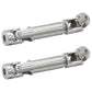 2PCS Metal Drive Shaft Front Rear Center Shaft for FMS FCX24 1/24 RC Crawler Car Upgrade Parts