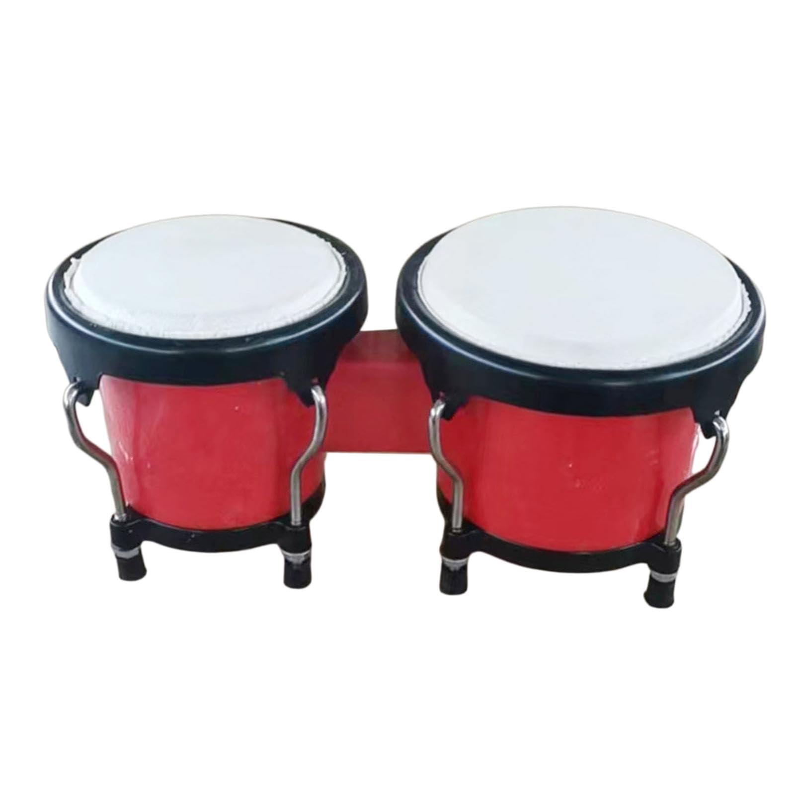Enakshi (Label) Creations Drum Percussion Instruments Bongo Drum Set For Gifts Adults Beginners Red|Toys & Hobbies | Educational