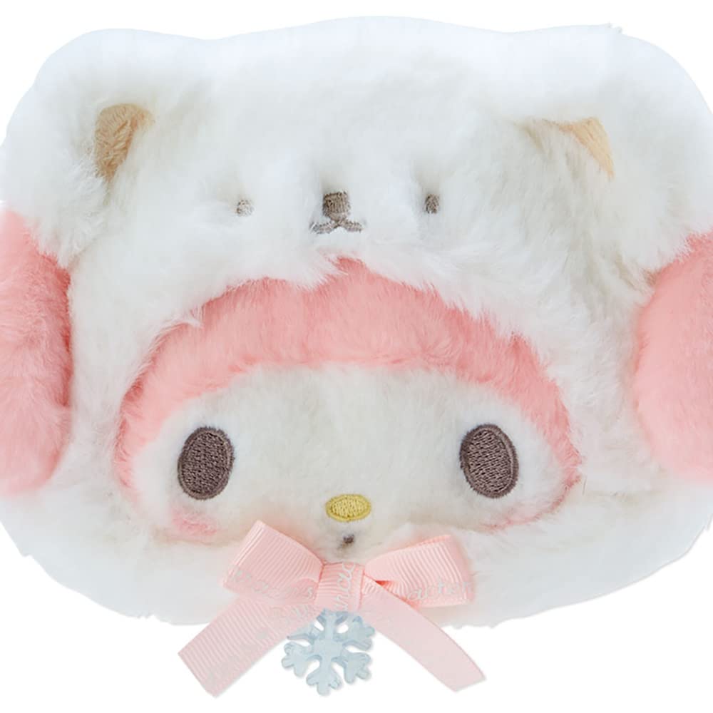 Sanrio 656054 My Melody Pouch (Fluffy Snow Design)