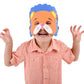 Rhode Island Novelty 1 Dozen 7 Inch - 13 Inch Dress Up Foam Animal Masks