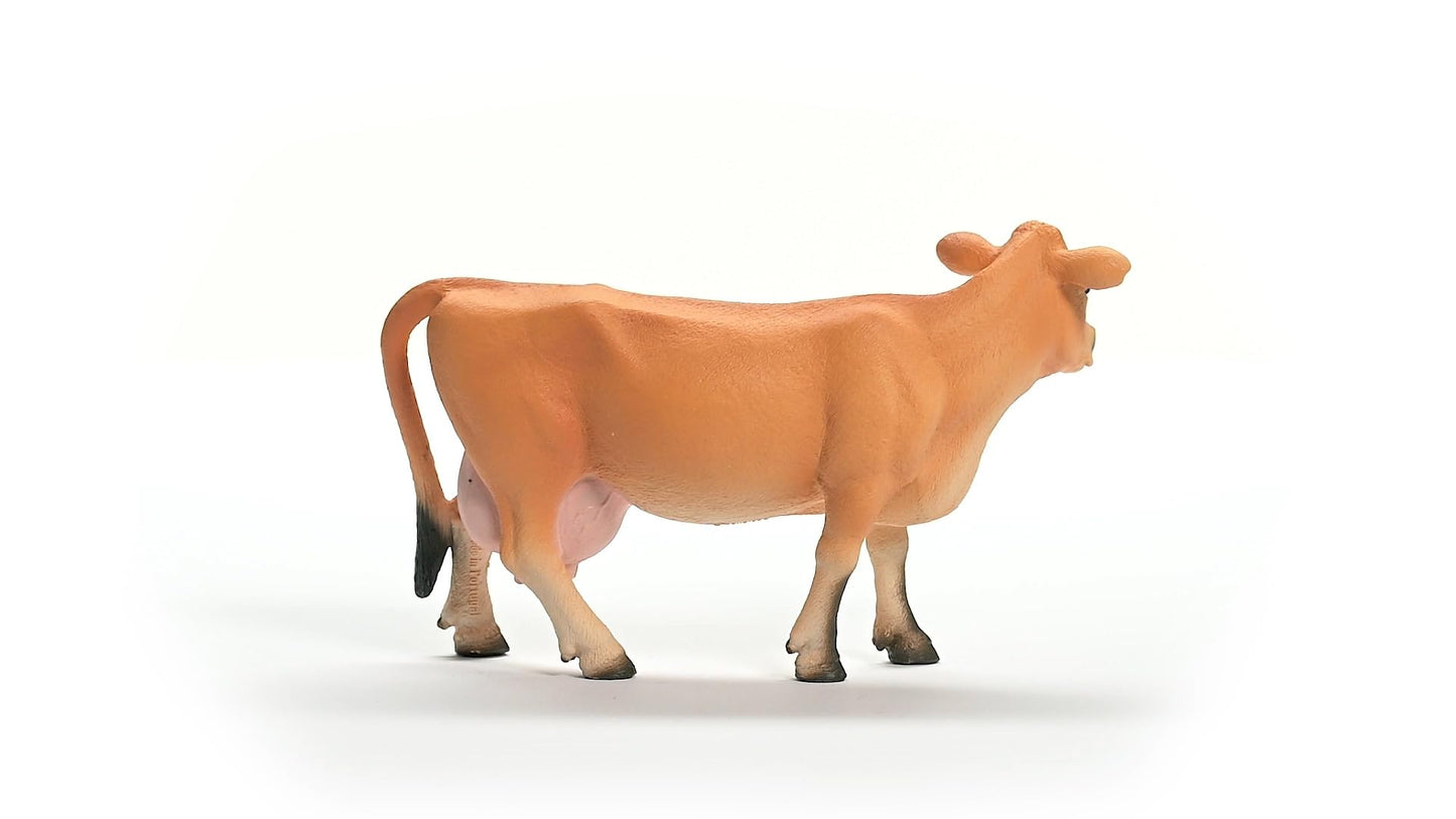 Schleich Farm World New 2024 Farm Animal Jersey Cow Toy Figurine