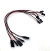 Aliotech 300mm Remote Control Servo Extension Cord Cable Male to Female Servo Extension Lead Wire Cable for RC JR Futaba RC Car 