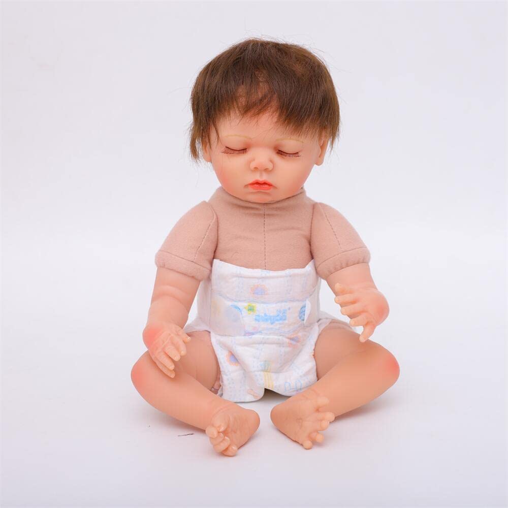 Maihao Reborn Baby Dolls Diapers 18-28 Inch Newborn Reusable 6-Piece Pack Fit 18-28'' Reborn Newborn Dolls