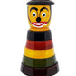 Kingini Wooden Stacking Toy  Clown